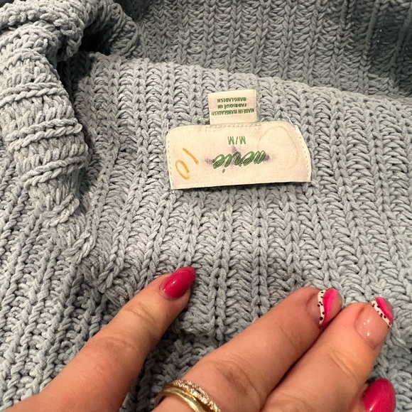 Aerie Cozy blue Women's Sweater - Picture 4 of 8